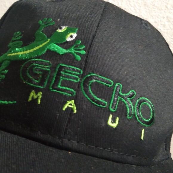 NWT Hawaiian Headwear Gecko Maui Snap Back Hat - Picture 2 of 7
